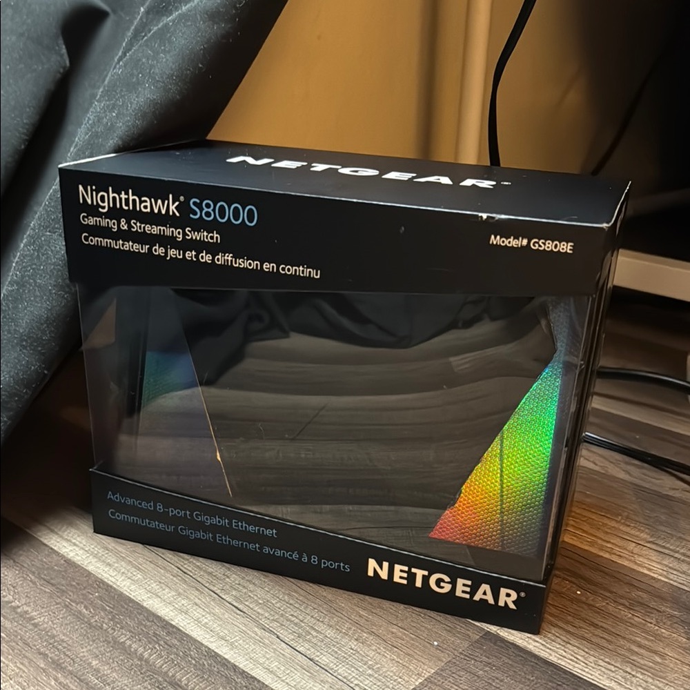 Netgear Nighthawk S8000 Ethernet Switch with Rainbow Accent